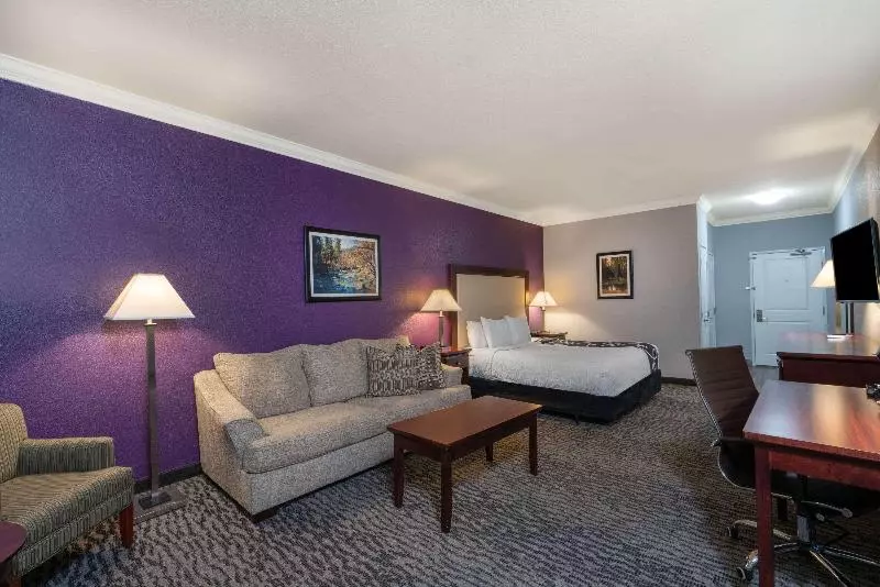キングサイズベッドのデラックスルーム, La Quinta Inn & Suites By Wyndham Loveland Estes Park