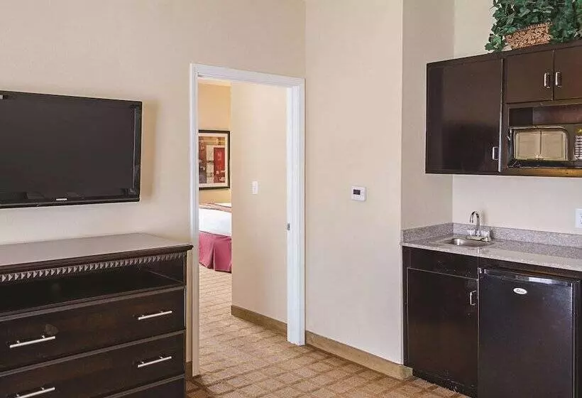 キングサイズベッドのスイートルーム, La Quinta Inn & Suites By Wyndham Mobile Satsuma / Saraland