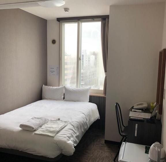 ダブルベッドのベーシックルーム, Tetora Asahikawa Station