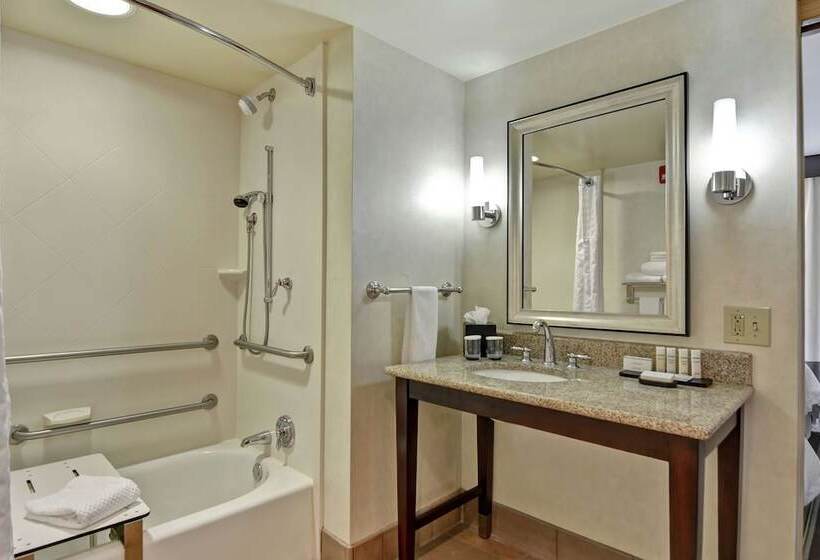 סוויטה מותאמת לאדם עם מוגבלויות, Embassy Suites By Hilton Savannah Airport