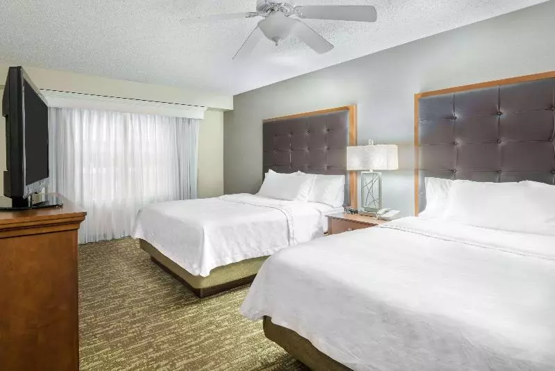 ２ベッドスイートルーム, Homewood Suites By Hilton Holyoke Springfield/north