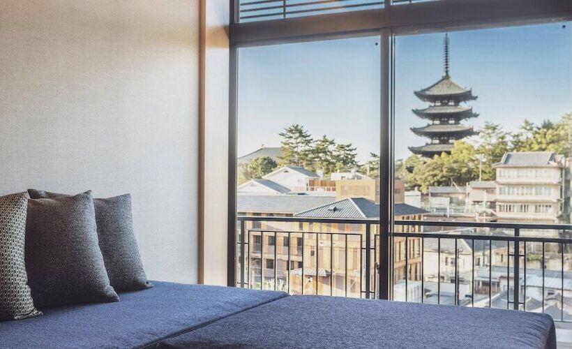 디럭스 룸, Ryokan Asukasou At The Entrancne Of Nara Park