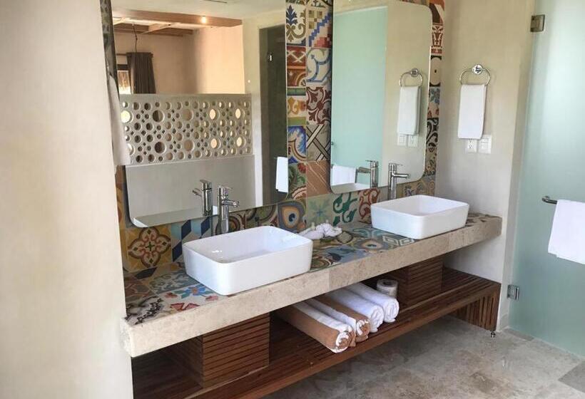 디럭스 테라스 룸 바다 전망, Azucar Hotel Tulum