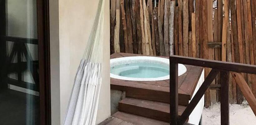 디럭스 룸 측면 바다 전망, Azucar Hotel Tulum