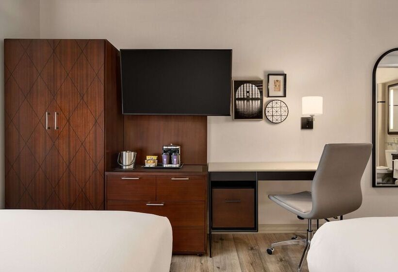 غرفه قياسيه سريرين مزدوجين, Doubletree By Hilton New York Downtown