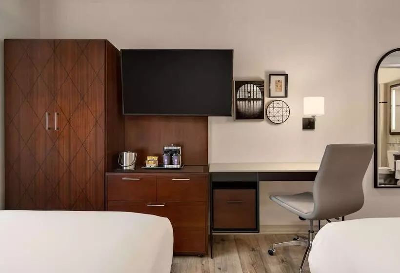 اتاق استاندارد با 2 تخت دوبل, Doubletree By Hilton New York Downtown