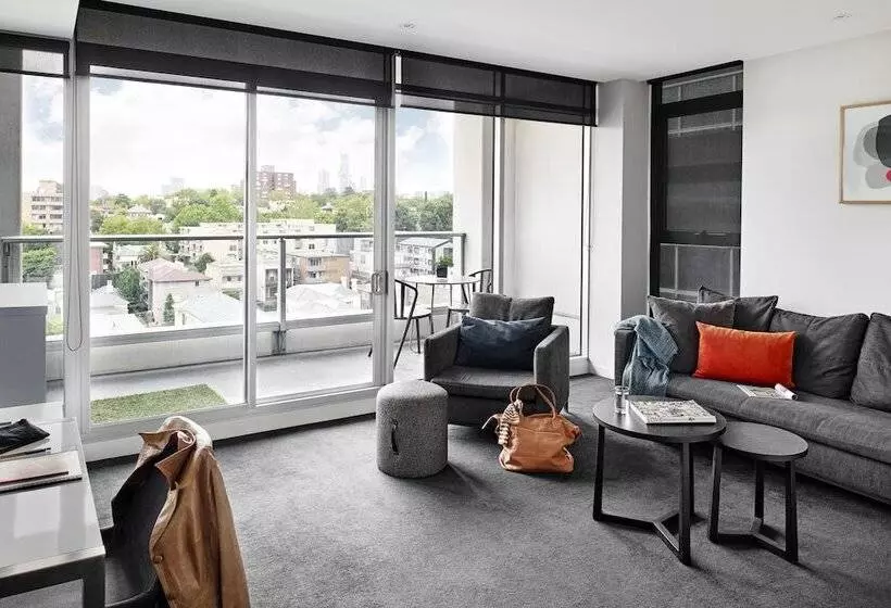 ３ベッドルームアパートメント, Punthill South Yarra Grand