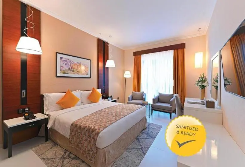 اتاق لوکس با تخت بزرگ, Asma Hotel Al Barsha