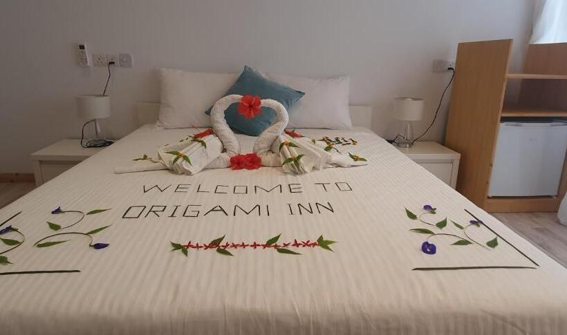 اتاق استاندارد با تراس, Origami Inn Himandhoo