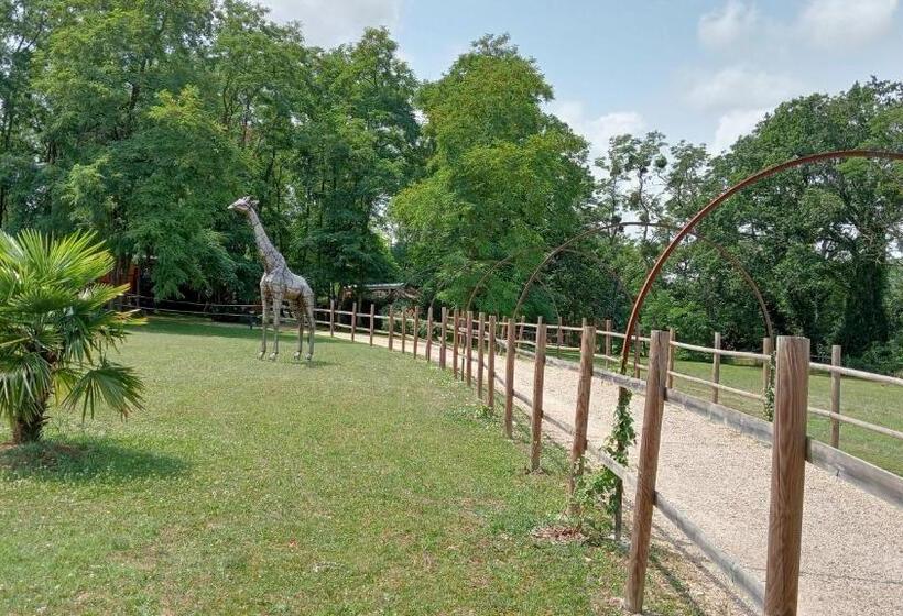 غرفة قياسية مطلّة علي الحديقة, La Fontaine De La Chapinière Cw