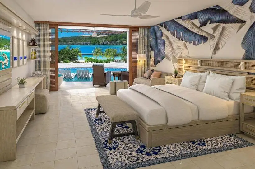 سوئیت جونیور کلوب با چشم‌انداز دریا, Sandals Royal Curacao All Inclusive Couples Only