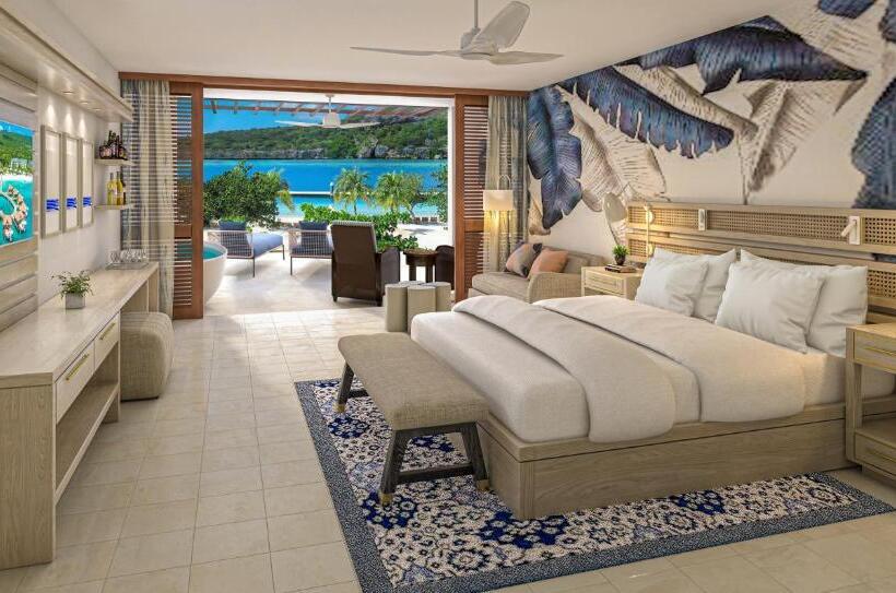 Club Room Sea View, Sandals Royal Curacao All Inclusive Couples Only