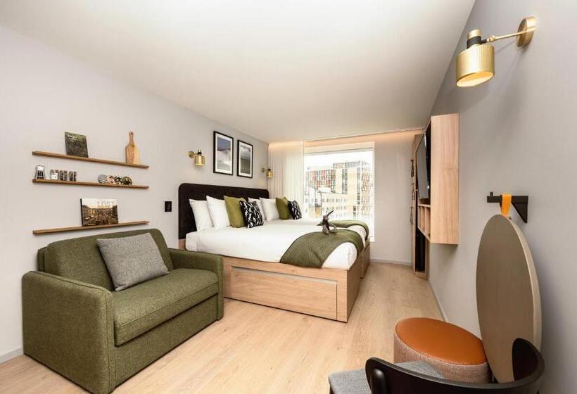 Студия Стандарт, Wilde Aparthotels London Aldgate Tower Bridge