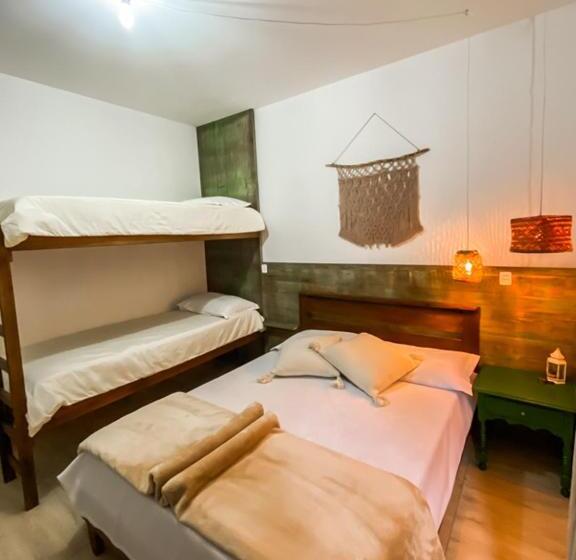 غرفة قياسية رباعية, Babitonga Hostel 100m Da Prainha