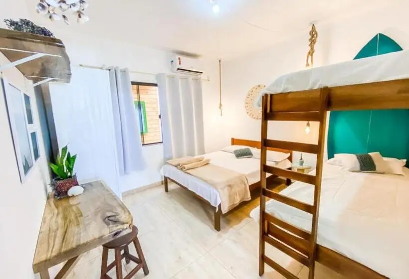 スイート（家族用）, Babitonga Hostel   100m Da Prainha