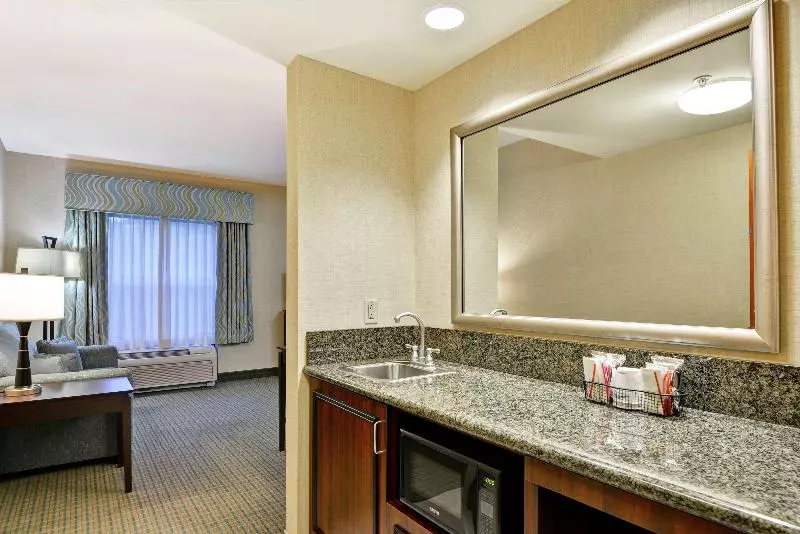 キングサイドベッドのスタンダードワンルーム, Hampton Inn & Suites Wilkes Barre/scranton