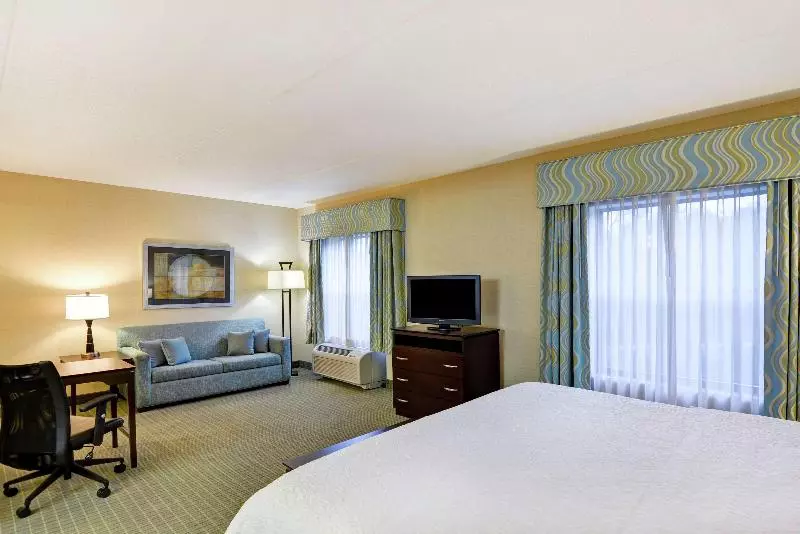 キングサイドベッドのスタンダードワンルーム, Hampton Inn & Suites Wilkes Barre/scranton