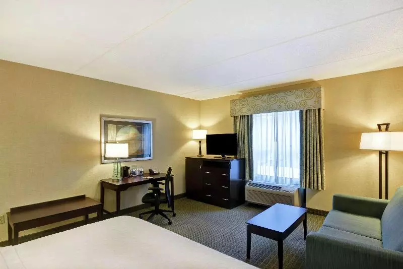キングサイズベッドのスタンダードルーム, Hampton Inn & Suites Wilkes Barre/scranton