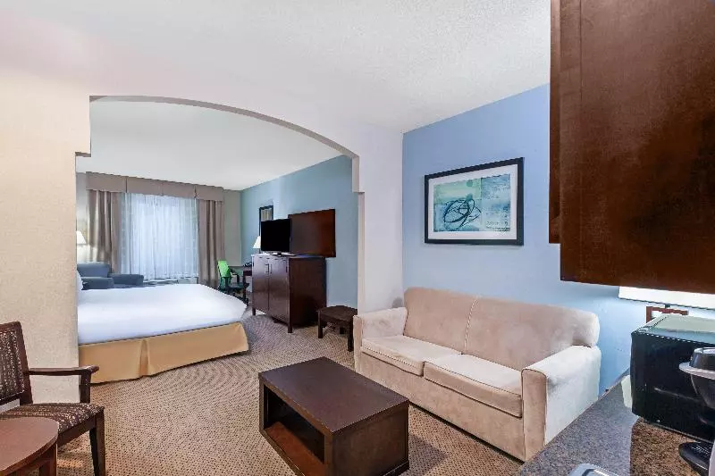 キングサイズベッドのスイートルーム, Holiday Inn Express Hotel & Suites Beaumont Northwest, An Ihg