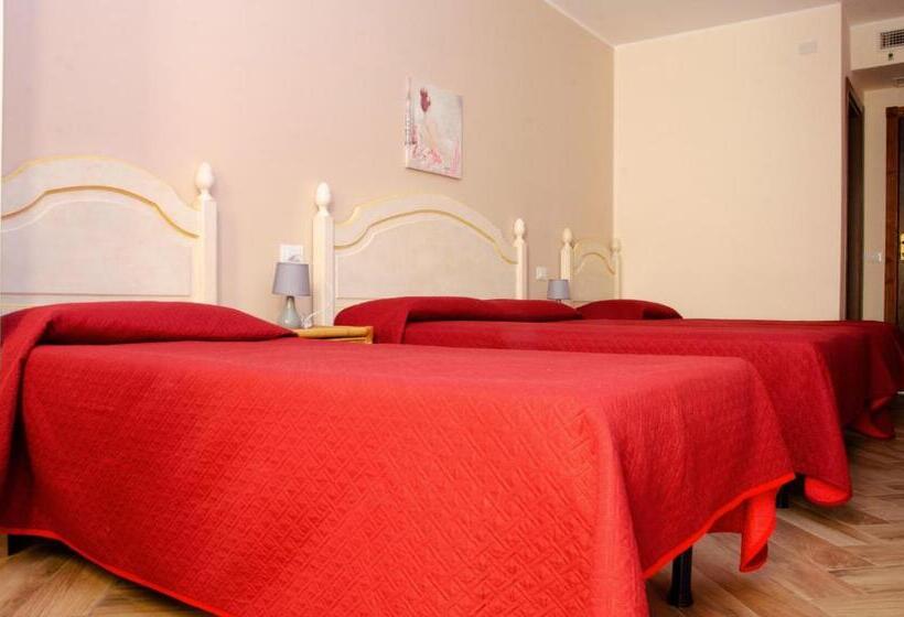 غرفة قياسية رباعية, La Rosa Hotel   Selinunte