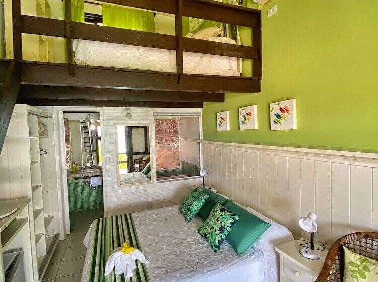 חדר פרמיום לארבעה, Pousada Palmeiras