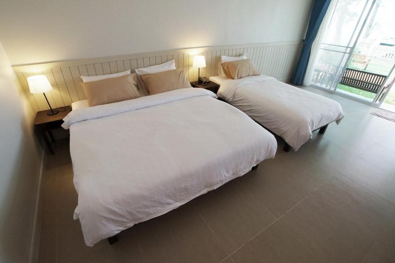 바다 전망 디럭스 3인룸, Baansukhita