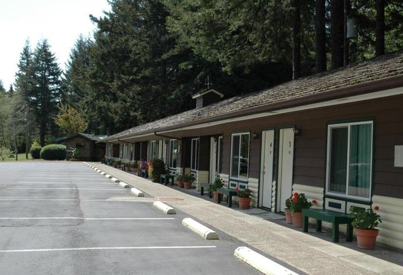 מיטת קינג בסוויטה, Park Motel And Cabins