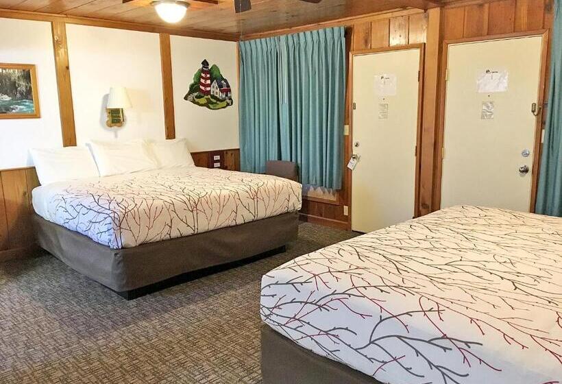 חדר סטנדרט לארבעה, Park Motel And Cabins