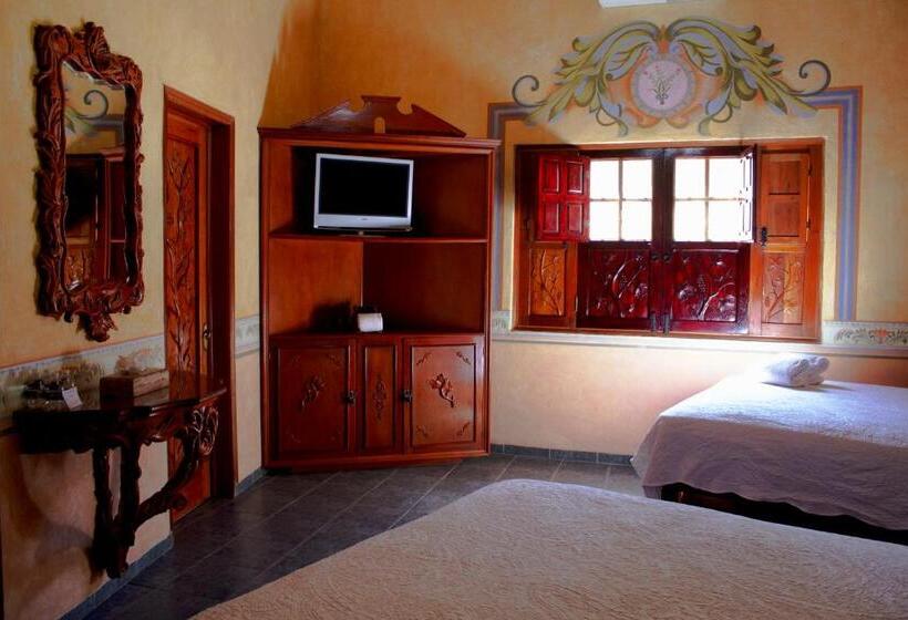 غرفه قياسيه سريرين مزدوجين, & Spa Hacienda Tres Vidas