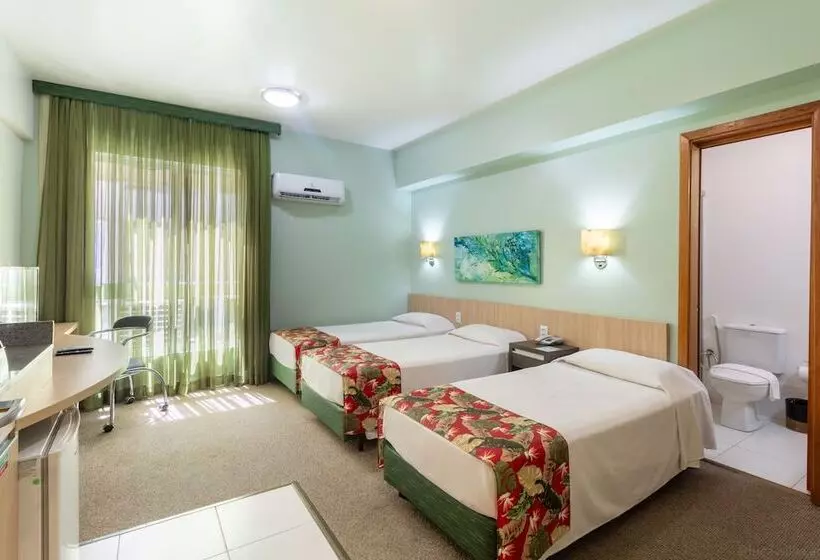 اتاق استاندارد سه نفره, Eko Residence Hotel   A 200m Do Auditório Araujo Vianna E Dos Hospitais Da Santa Casa
