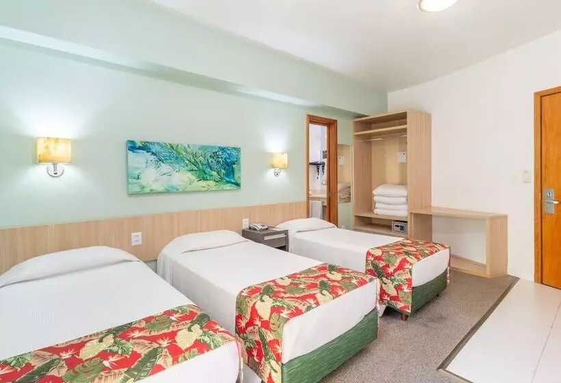 اتاق استاندارد سه نفره, Eko Residence Hotel   A 200m Do Auditório Araujo Vianna E Dos Hospitais Da Santa Casa