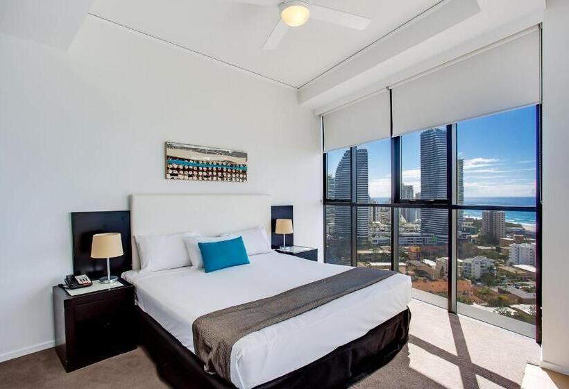 带2个卧室带海景的公寓, Mantra Sierra Grand