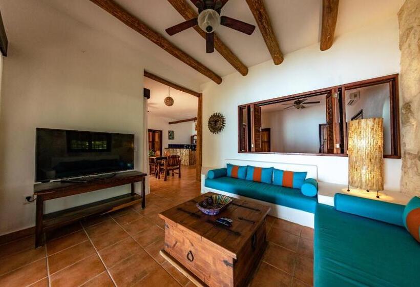 וילת חדר שינה 1 עם נוף לים, Rancho Encantado