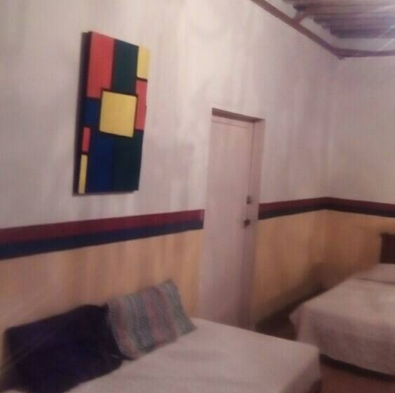 غرفة كلاسيكية سرير مزدوج, Hostal La Cruz Verde