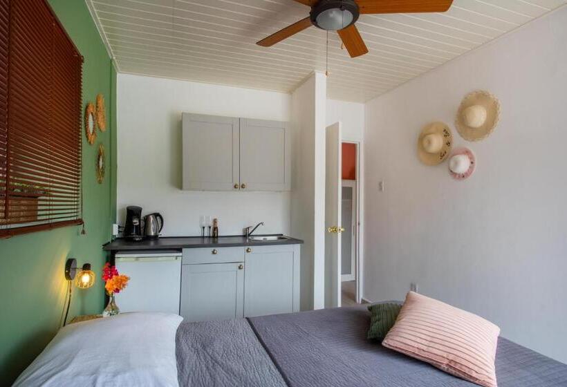 اتاق استاندارد چهارنفره با چشمانداز باغ, Happy Curoase