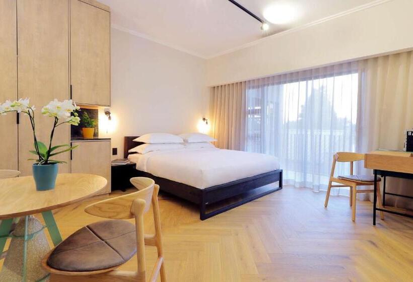 Estúdio standard Cama King, Hyatt House Johannesburg, Sandton