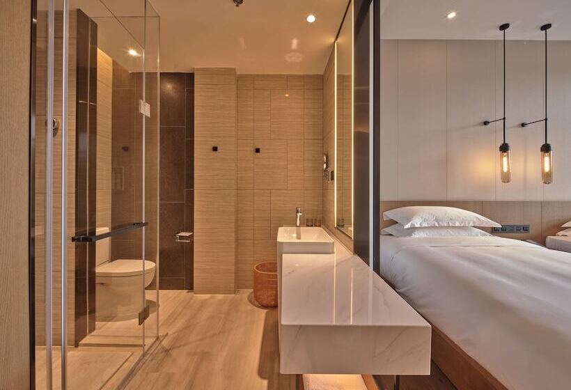 Delüks İçe Bakan Oda, Courtyard By Marriott Pinghu