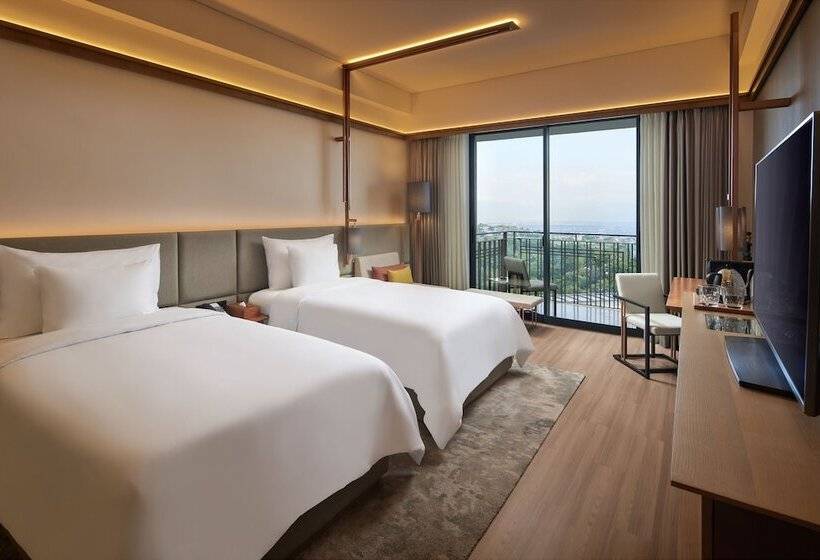 غرفة ديلوكس مطلّة علي الحديقة, The Gaia Hotel Bandung