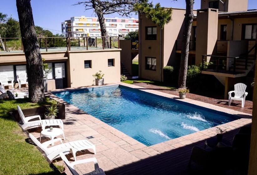 침실 1개 풀장 전망 아파트, Complejo Azul Marino