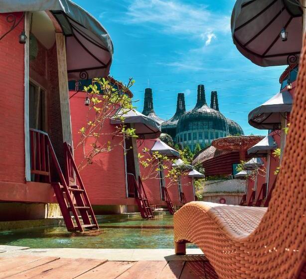 חדר משפחתי דלוקס, Dusun The Villas