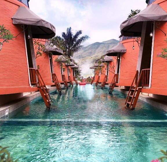 וילה עם חדר שינה אחד ובריכת שחיה, Dusun The Villas