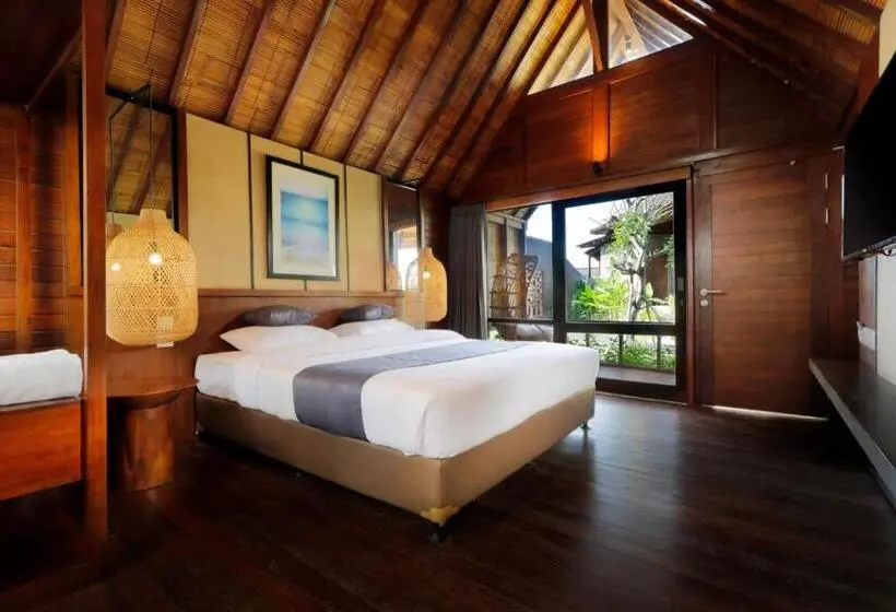 اتاق استاندارد با چشم‌انداز استخر, Bingin Lodge Uluwatu