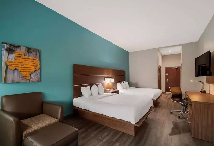２ダブルベッドのスタンダードルーム, Best Western Bowie Inn & Suites
