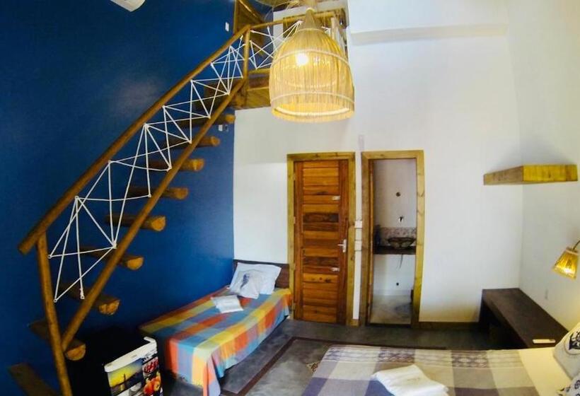 חדר דלוקס עם מרפסת, Pousada Rosa Dos Ventos Lagoinha