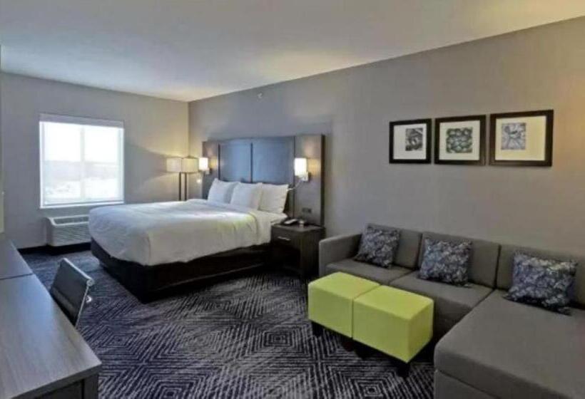 מיטת קינג בסוויטה, Comfort Inn & Suites Balch Springs  Se Dallas