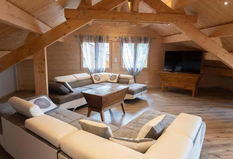 Mökki 1 Makuuhuone, Le Chalet Bazan