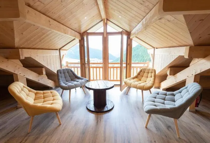 Mökki 1 Makuuhuone, Le Chalet Bazan