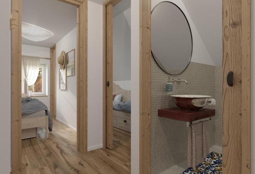 带1个卧室的豪华公寓, Chata Hubertka Krkonoše