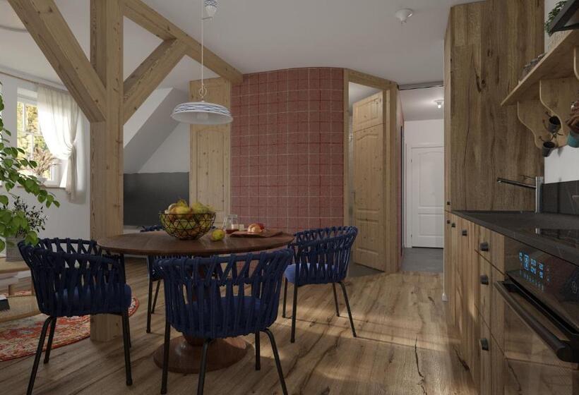 带1个卧室的豪华公寓, Chata Hubertka Krkonoše