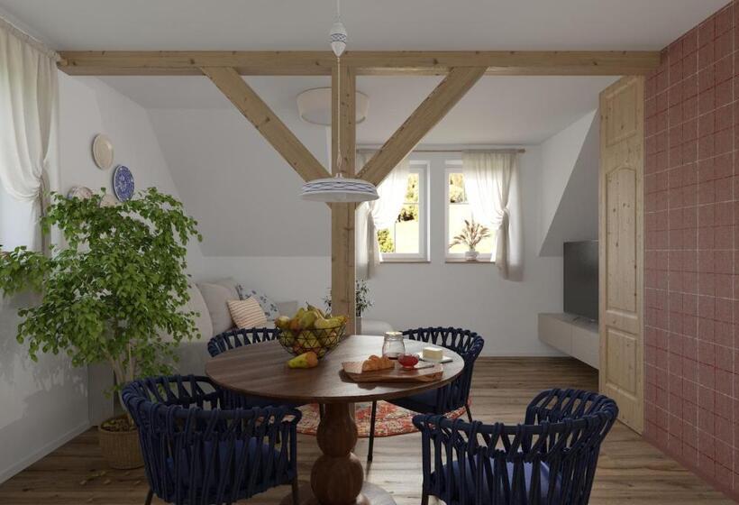 带1个卧室的豪华公寓, Chata Hubertka Krkonoše